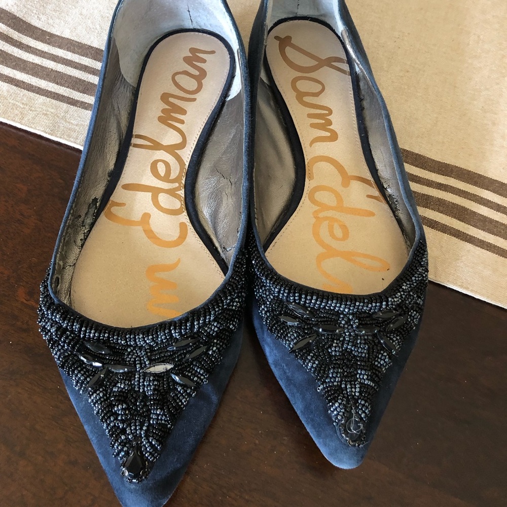 Sam Edelman suede flats